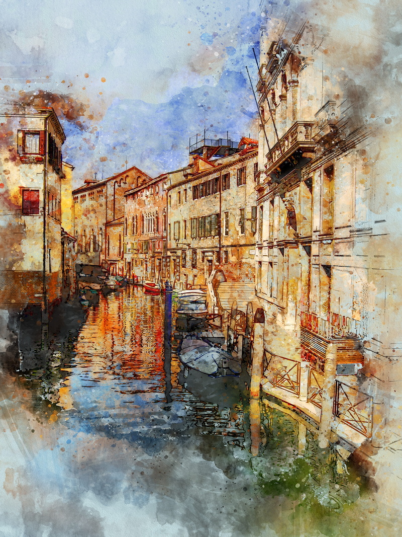 venice, venezia, nature, ancient, damaged, abandoned, demolished, vacation, venetian, picturesque, gondola, old, ruined, sky, mediterranean, landmark, building exterior