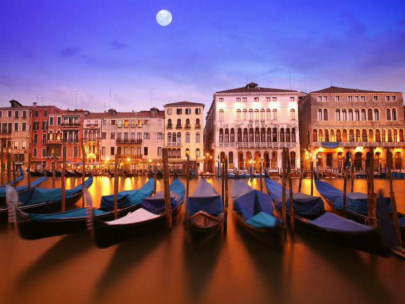architecture, 1080P, notte, venezia, animals, other, di