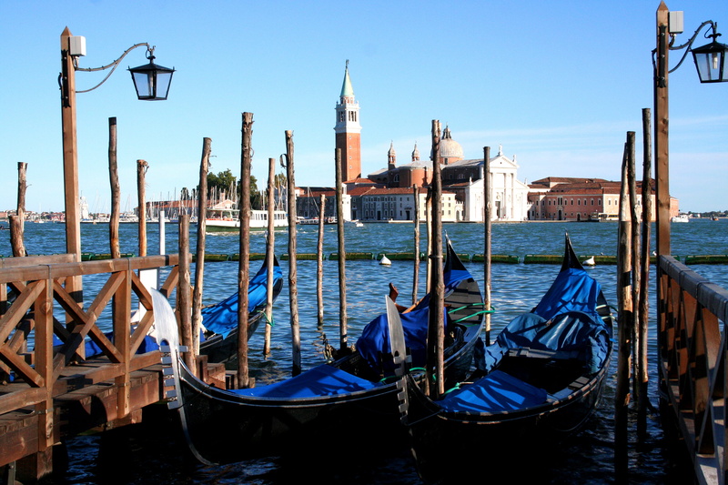 vaporetto, boat, no people, building exterior, canal, transport, travel destinations, wooden post, river, outdoors, mode of transportation, religion, venice italy