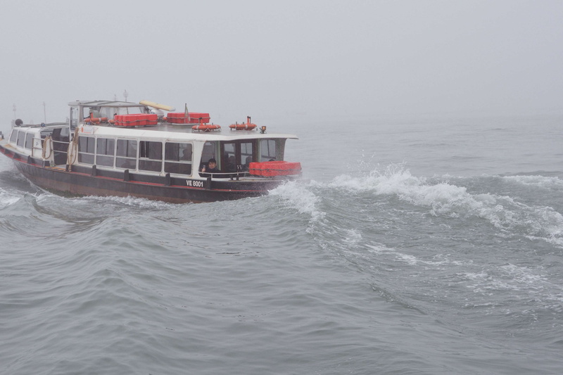 waterfront, sky, venice, navigation, craft, waves, vaporetto, nautical vessel, wave, nature, sea, transport, water, mode of transportation, transportation