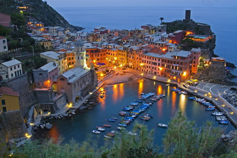 4K, italy, vernazza, 8k, 4k