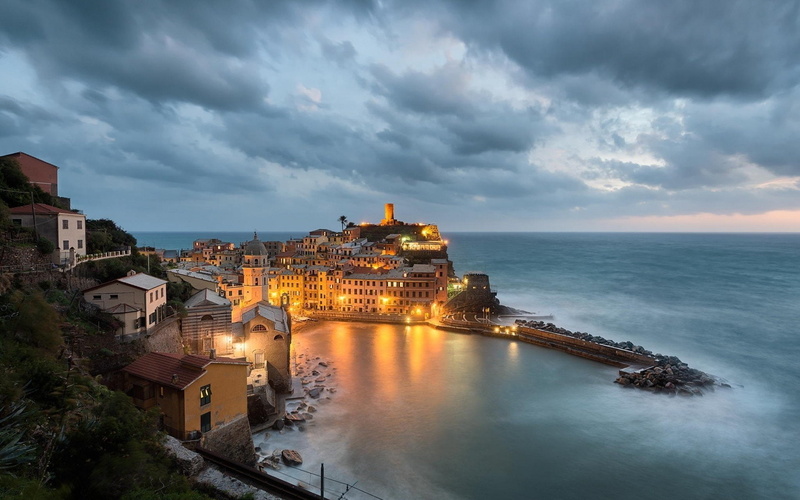 Towns, Vernazza, 1080P