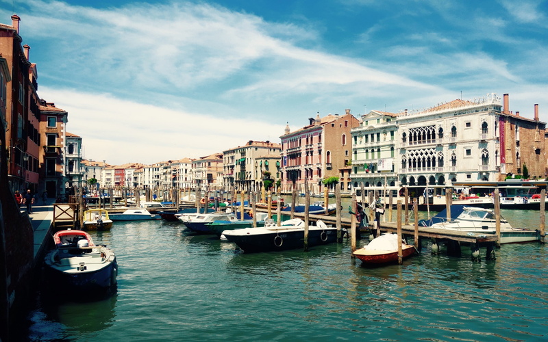 italy backgrounds, venice, download 3840x2400 venice, gondolas, 4K, grand canal