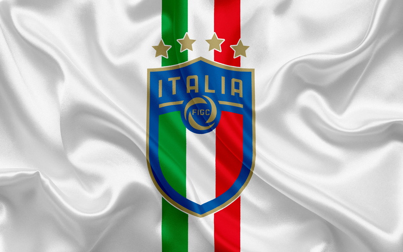 Logo, Italy, Italy National Football Team, Soccer, Emblem, 4K