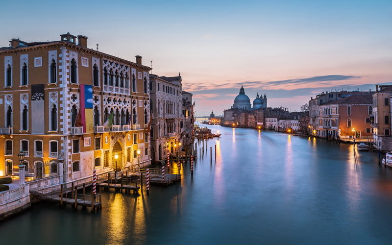 canal, maria, view, grand, santa, 2K, church, della, acc, salute