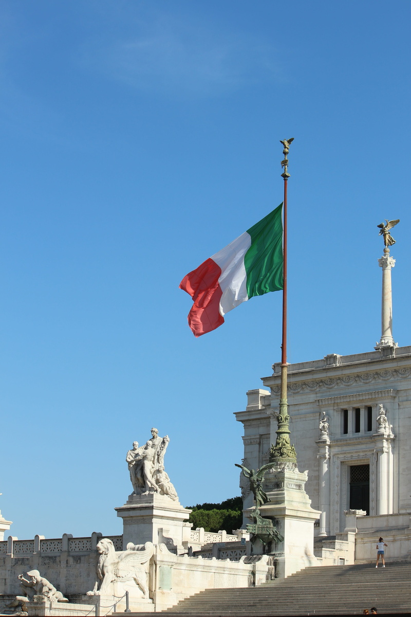 clear sky, architecture, statue, built structure, no people, altare della patria, home, nature, art and craft, travel destinations, low angle view, government