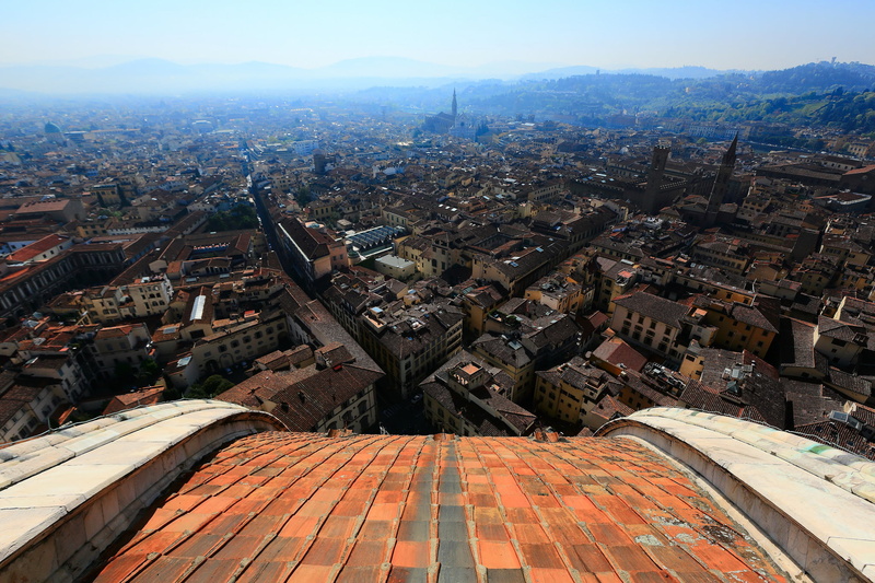 office building exterior, nature, day, 1080P, the sky, building exterior, travel destinations, no people, Italy, skyscraper, sky, Florence, city, outdoors