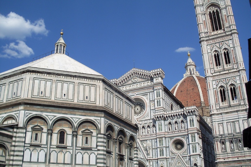 building, florence - Italy, belief, spirituality, religion, architecture, landscape, history, travel destinations, dome, 2K, europe, place of worship