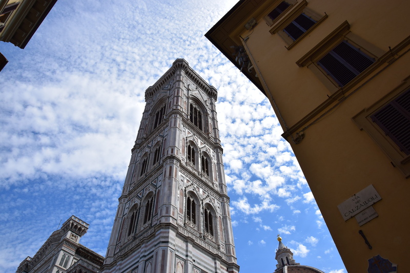 cloud - sky, giotto, architecture, campanile, sky, the past, nature, 5K, religion, travel destinations, gothic style, building exterior, built structure
