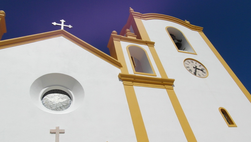 spire, day, church, built structure, outdoors, clear sky, no people, sky, bell tower - tower, clock face, architecture, spirituality, clock, religion, building exterior