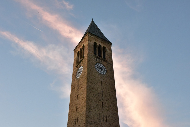 united states, day, sky, cornell, sunset, building, cornell landmark, building exterior, 5K, religion, built structure, nature, travel, no people, history