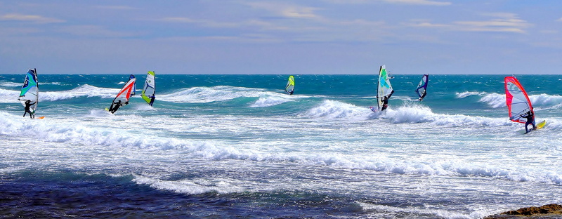 2K, sports, windsurfing, waves, ocean