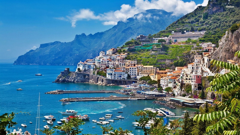 italie, vanuit, 2K, flottieljezeilen, salerno