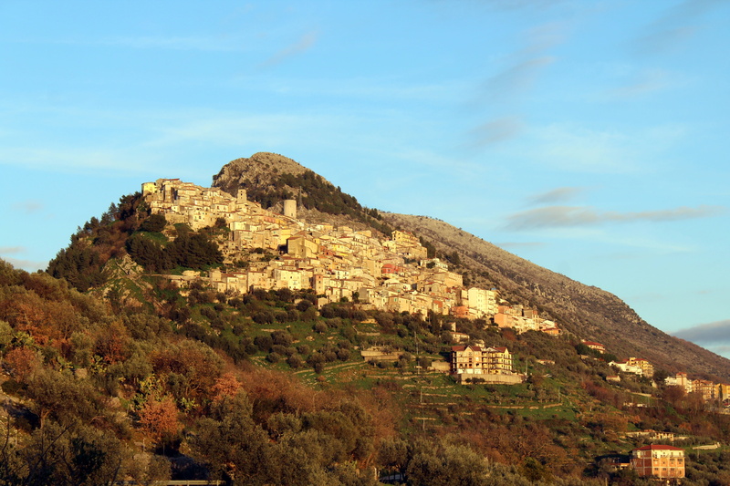 campania, scenics - nature, cloud - sky, tree, building, cilento, plant, nature, architecture, sky, growth, city, castelcivita, 5K, italy, outdoors, salerno