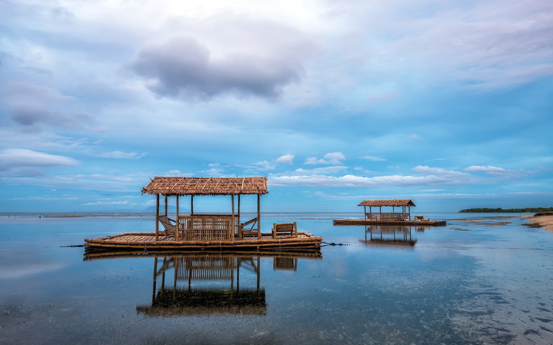 cloud, Bungalow, sand, hd wallpaers, 2560x1600, 2K, sky, shore, 4K, sea, beaches