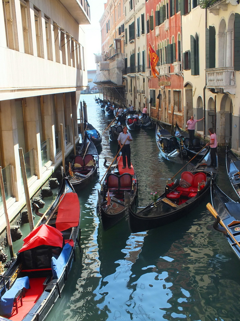 building, outdoors, nautical Vessel, architecture, reflection, city, day, water, waterfront, mode of transportation, transportation, venice - Italy, moored