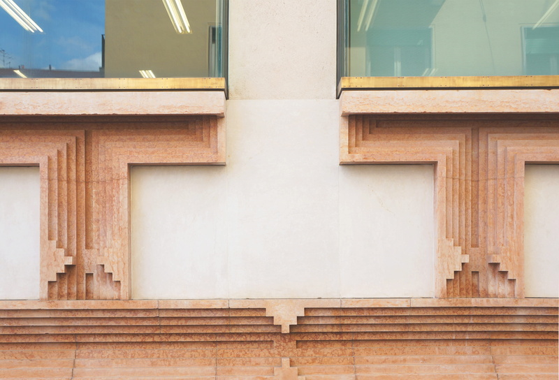 outdoors, details, design, city, glass, italy, brown, verona, 4K, materials, wall - building feature, backgrounds, window, scarpa, wall, architecture