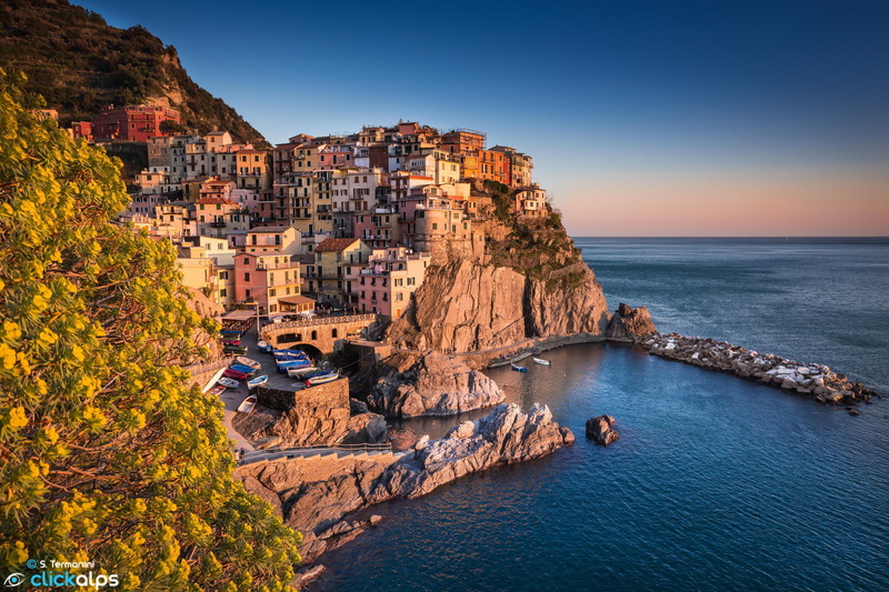 sky, the city, Italy, Liguria, land, travel destinations, rocks, cityscape, sea, home, landscape, body, National park of the Cinque Terre, shore, water