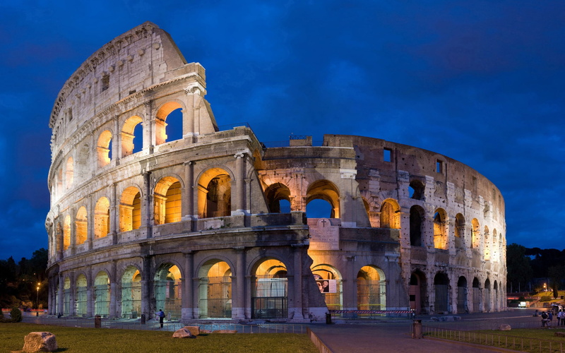 rome, travel and world, 1080P, coliseum