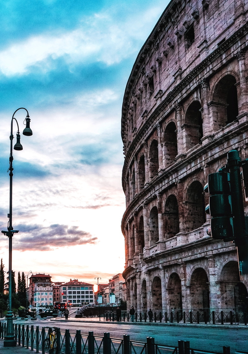 tourism, italy, 4K, amphitheater, arch, the past, colosseo, nature, ancient, low angle view, cloud - sky, building exterior, city, travel, outdoors, travel destinations