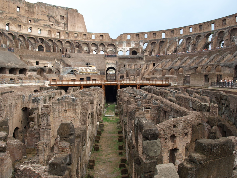 outdoors, 2K, arch, old, ruined, archaeology, roman, sky, travel destinations, ancient civilization, nature, built structure, history, colosseo, travel