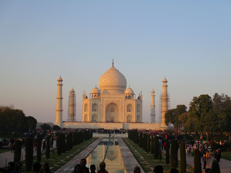 built structure, ancient civilization, india, white, real people, mahal, beautiful, the past, travel, travel destinations, agra, architecture, reflecting pool