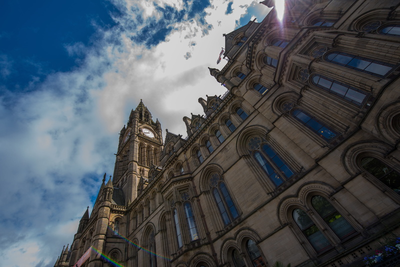 gothic style, england, travel destinations, civic, place of worship, city, history, architecture, sky, manchester, travel, urban, 5K, building, places