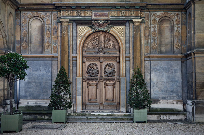 the past, city, nature, outdoors, building exterior, no people, wall house, gothic style, entrance, architectural column, facade, brick, old house, travel destinations