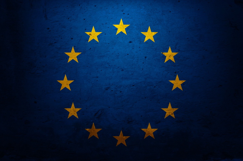 communication, symbol, Flags, blue, pattern, no people, star shape, leaving, night, star, 1080P, sign, patriotism, dark, backgrounds, indoors, European Union Flags