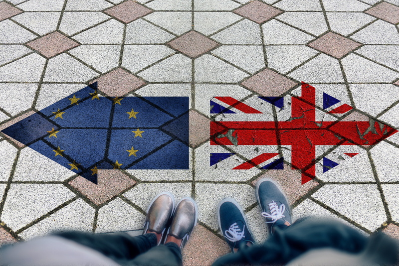 eu, human foot, shoe, footpath, human limb, 5K, low section, high angle view, directly above, paving stone, uk, standing, human leg, outdoors, communication