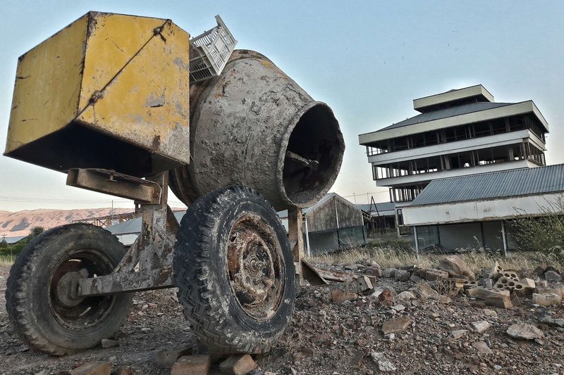 no people, junkyard, deterioration, nature, wheel, field, outdoors, abandoned, transportation, day, obsolete, damaged, land, mode of transportation, land vehicle