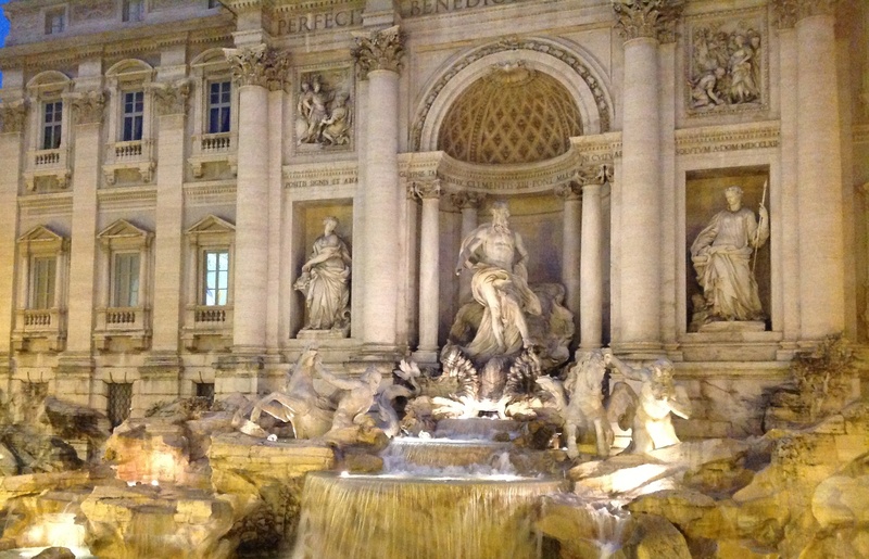 rome, history, no people, human representation, statue, the past, trevi, architectural column, representation, government, fontana di trevi, craft, italy