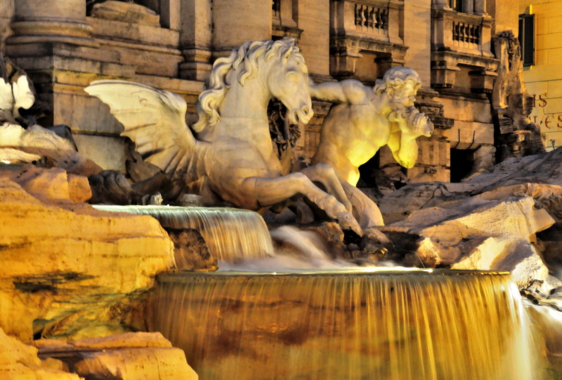 art and craft, sculpture, outdoors, architecture, city, history, building exterior, rome, 4K, water, the past, fontana, travel destinations, ancient, capital