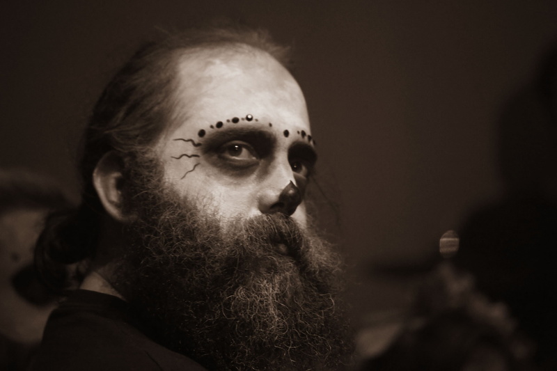 body part, catrina, men, day of the dead, bones, young adult, theatre, skeleton, adult, 4K, portrait, facial hair, focus on foreground, diademuertos, posing