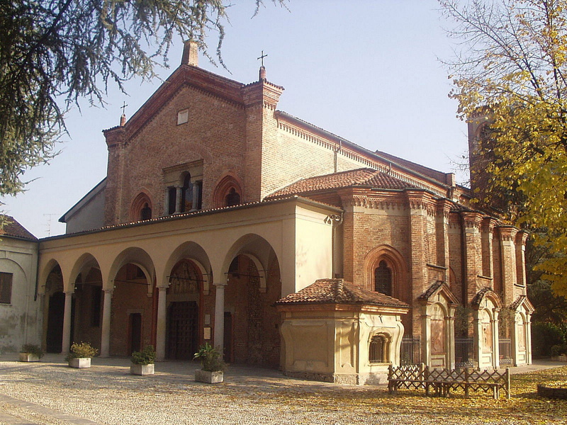 architectural column, chapel, church, Santa Maria delle Grazie, building Exterior, building, window, nature, famous Place, santa maria, photos, 720P, tree