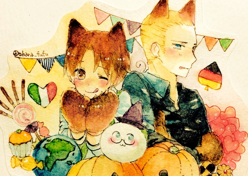 mochi, north, candy, powers, mochimerica, italy, 720P, hetalia, germany, axis