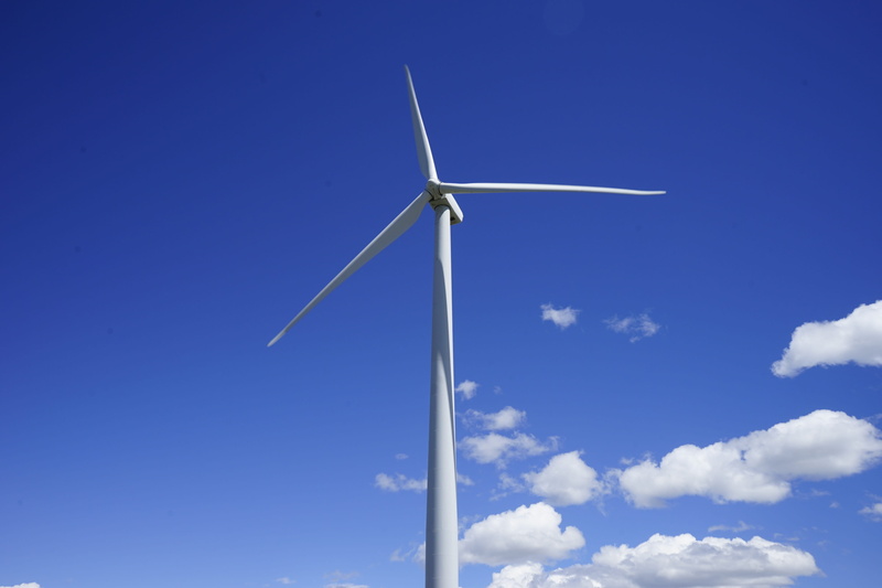 blue, judith gap montana, electricity, day, power in nature, nature, wind turbine, clean energy, cloud - sky, sustainable energy, fuel and power generation