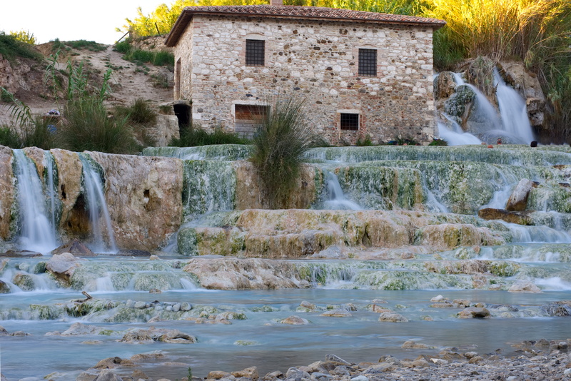 season, house, terme, 5K, built structure, outdoors, italy, natural, summer, maremma, flowing, solid, motion, plant, building, bella, water, rock, saturnia