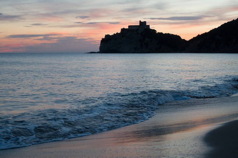 nature, water, tranquil scene, architecture, sand beach, evening, lake, recovery, atmospheric, beach, horizon over water, no people, dusk, outdoors, italy