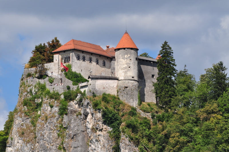 castle, historical monument, nature, Slovenia, tree, sky, architecture, day, place of worship, plant, travel destinations, no people, built structure, the past