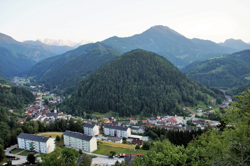 landscape, mountains, carinthia, panorama, valley, no people, julian alps, summer, building exterior, sky, tree, environment, architecture, high angle view