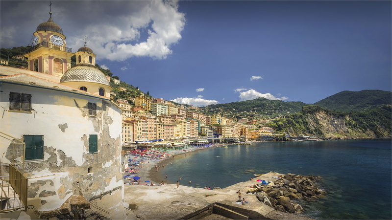 1080P, Italy, Camogli, Liguria