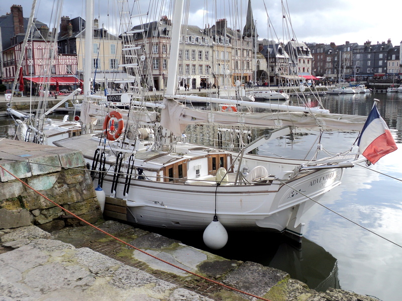 no people, refuge, architecture, nature, mast, nautical vessel, day, moored, pole, harbor, patriotism, building exterior, honfleur, travel, port, water