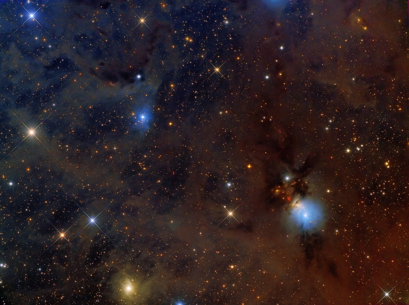 NGC1333, nebula, Perseus, in the constellation, 2K, reflecting