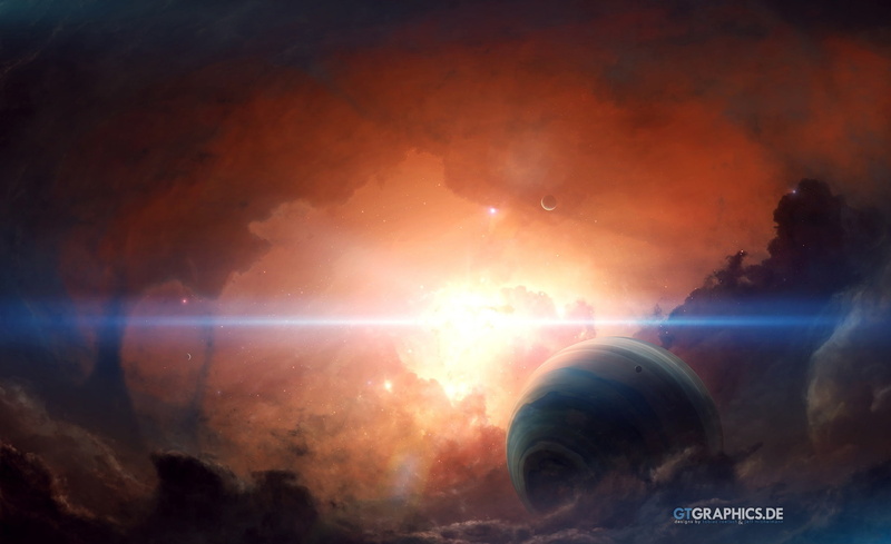 digital, Planets, galaxy, sky, dust, outdoors, cloud - sky, Space, star - space, lens flare, 1080P, perseus, illuminated, Nebula, night, technology, Prime