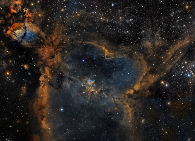 Nebula, Sci Fi, Cassiopeia, The Heart Nebula, 1080P, Perseus arm