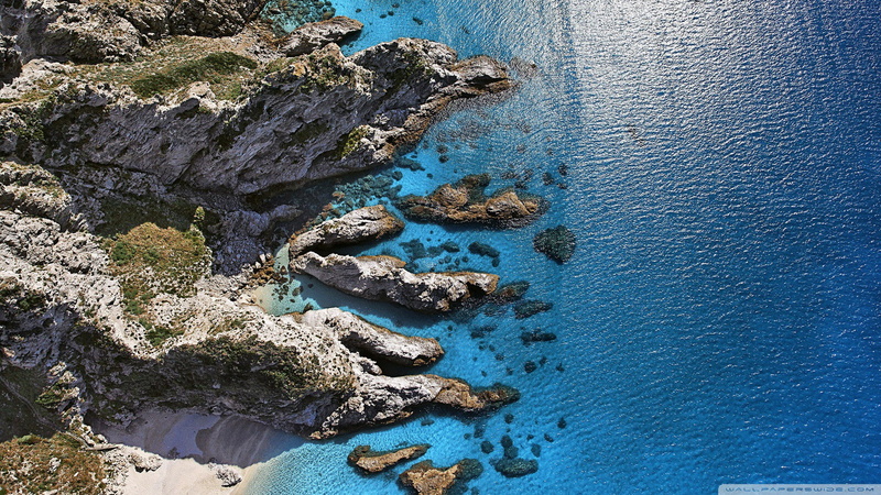 view, vaticano, 1080P, Italy, aerial, Capo Vaticano, Aerial View, capo