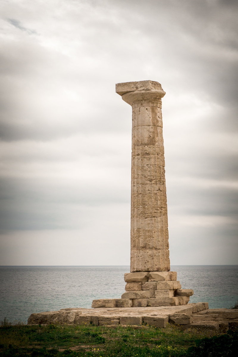 tourism, travel destinations, south italy, horizon over water, greece, architectural column, architecture, 4K, crotone, ruined, the past, capo colonna