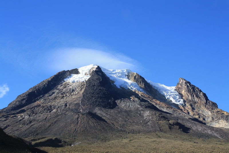 landscape, beauty in nature, outdoors, nevado del tolima, 4K, no people, cold temperature, day, clear sky, mountain, snow, winter, environment, nevado