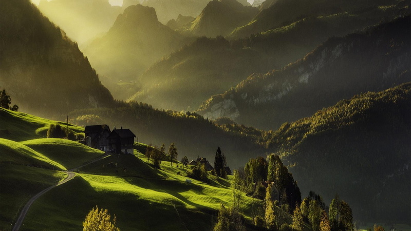 naturaleza, 1080P, paisaje, montaa